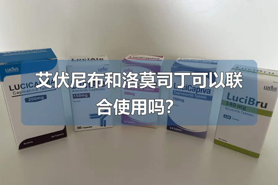 艾伏尼布和洛莫司丁可以联合使用吗?